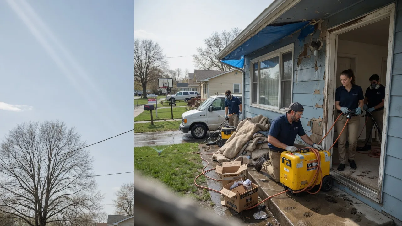 Basement Flood Cleanup in Independence, OH near me